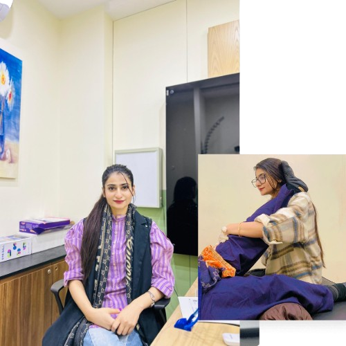 Dr. Mehreen treating patients